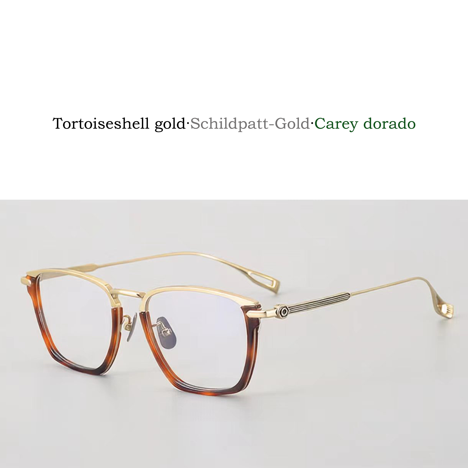 Vintage-Brille im Industrial Style
