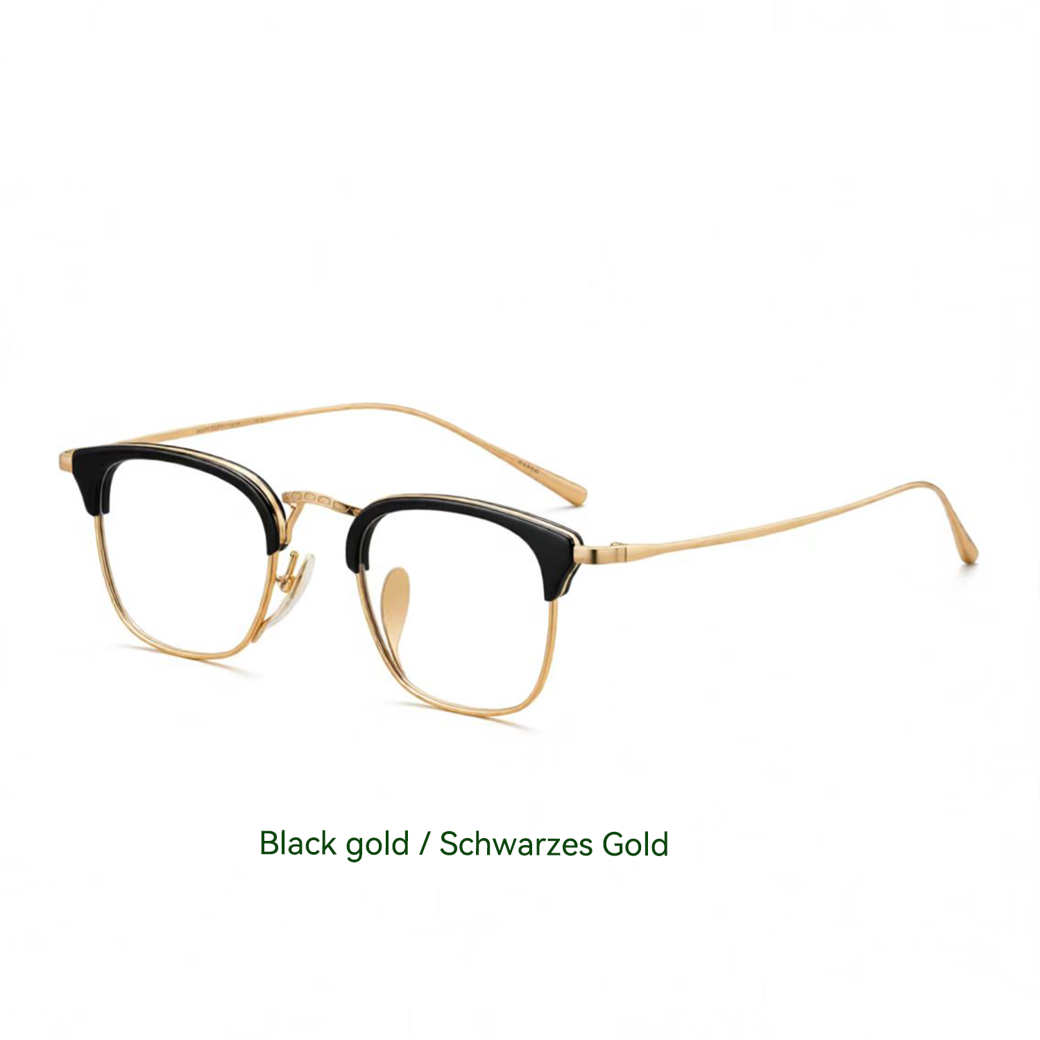 Gafas de Negocios de Moda Vintage de Titanio