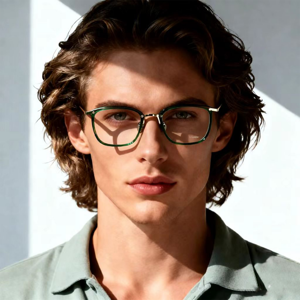 Pure Titanium Vintage Minimalist Glasses