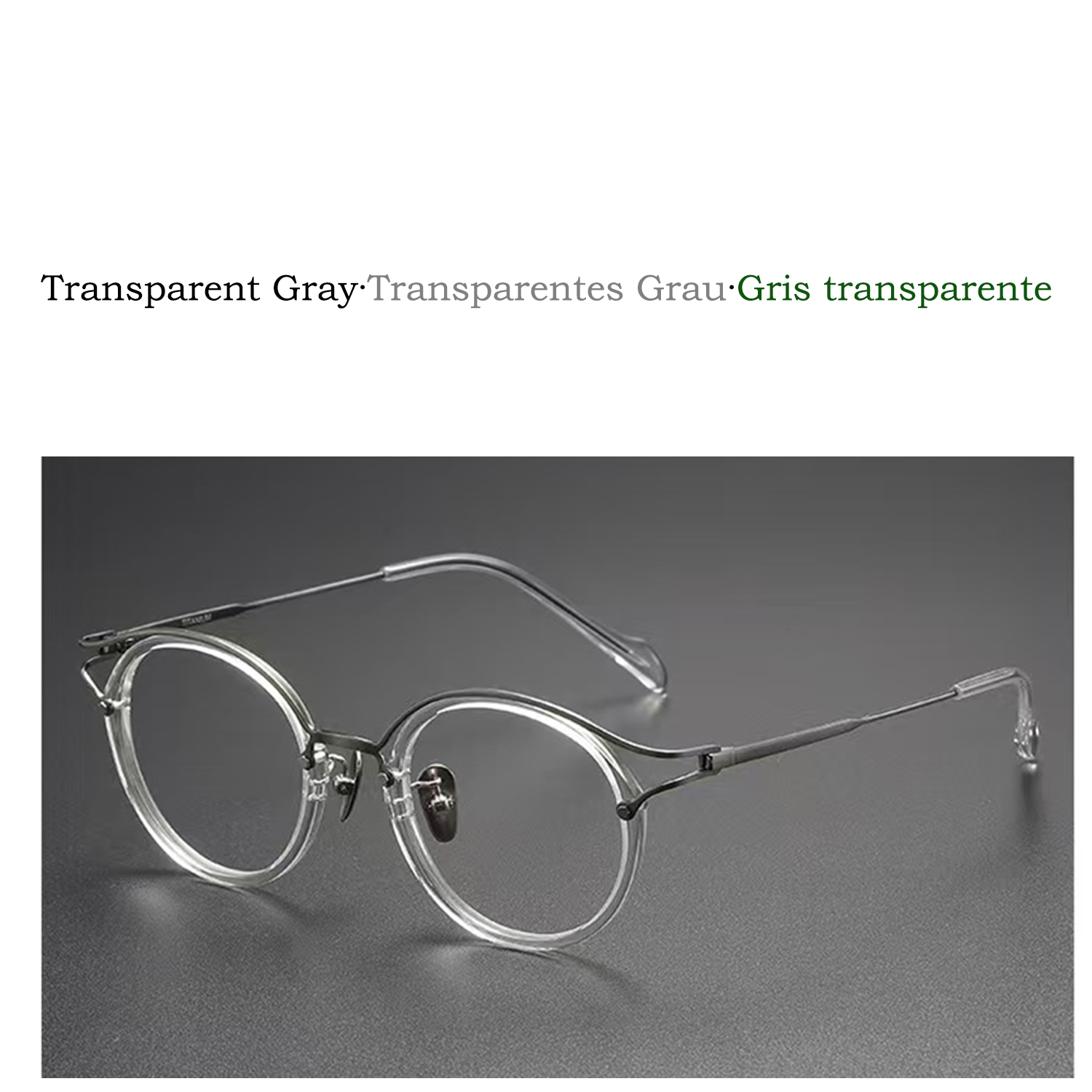 Gafas de estilo británico vintage