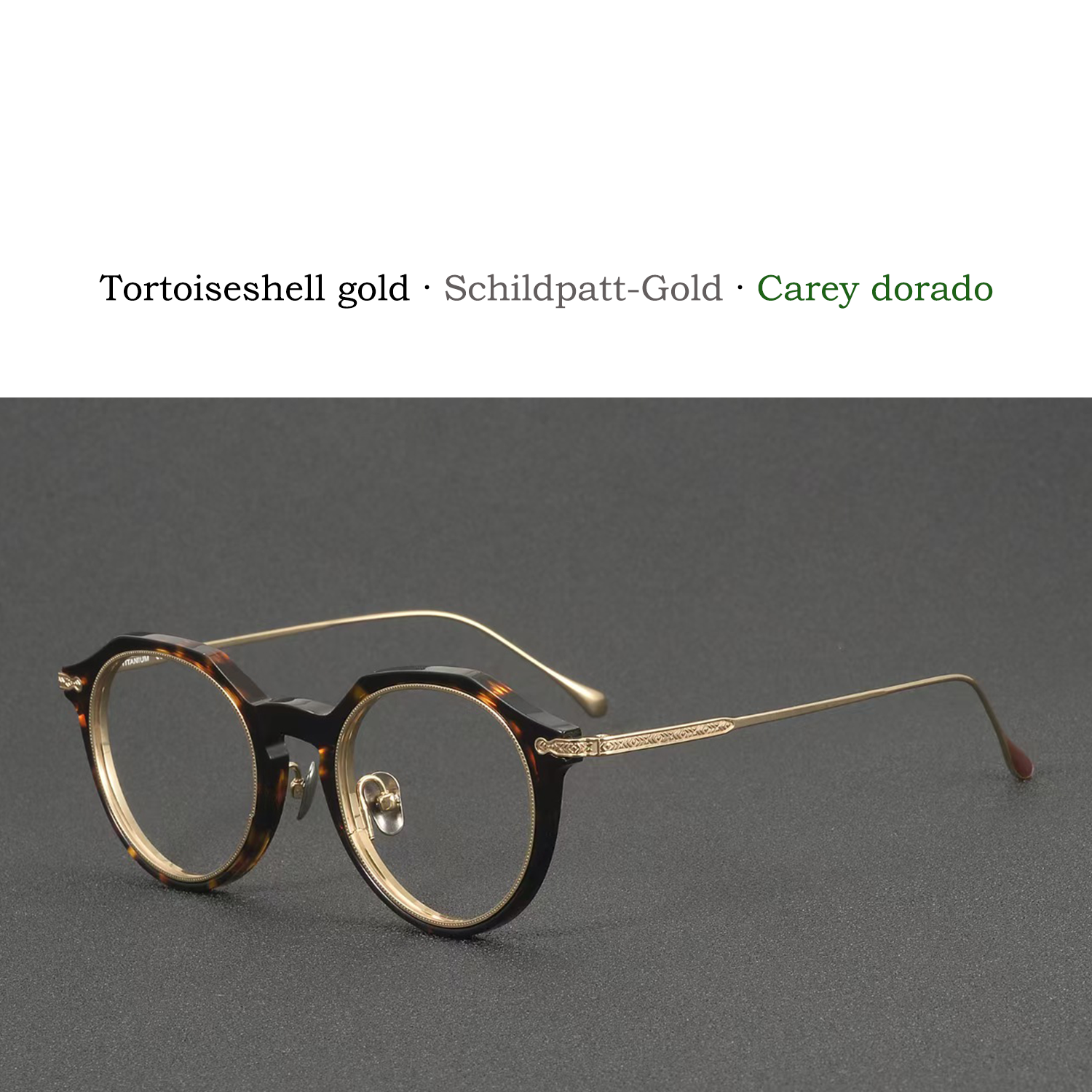 Hot-selling high-end vintage-style glasses