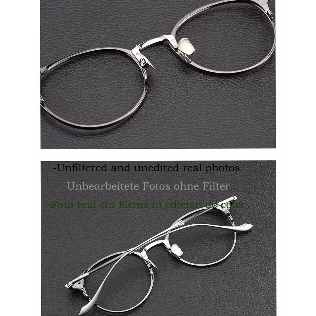 Vintage-Brille im Old-Money-Stil