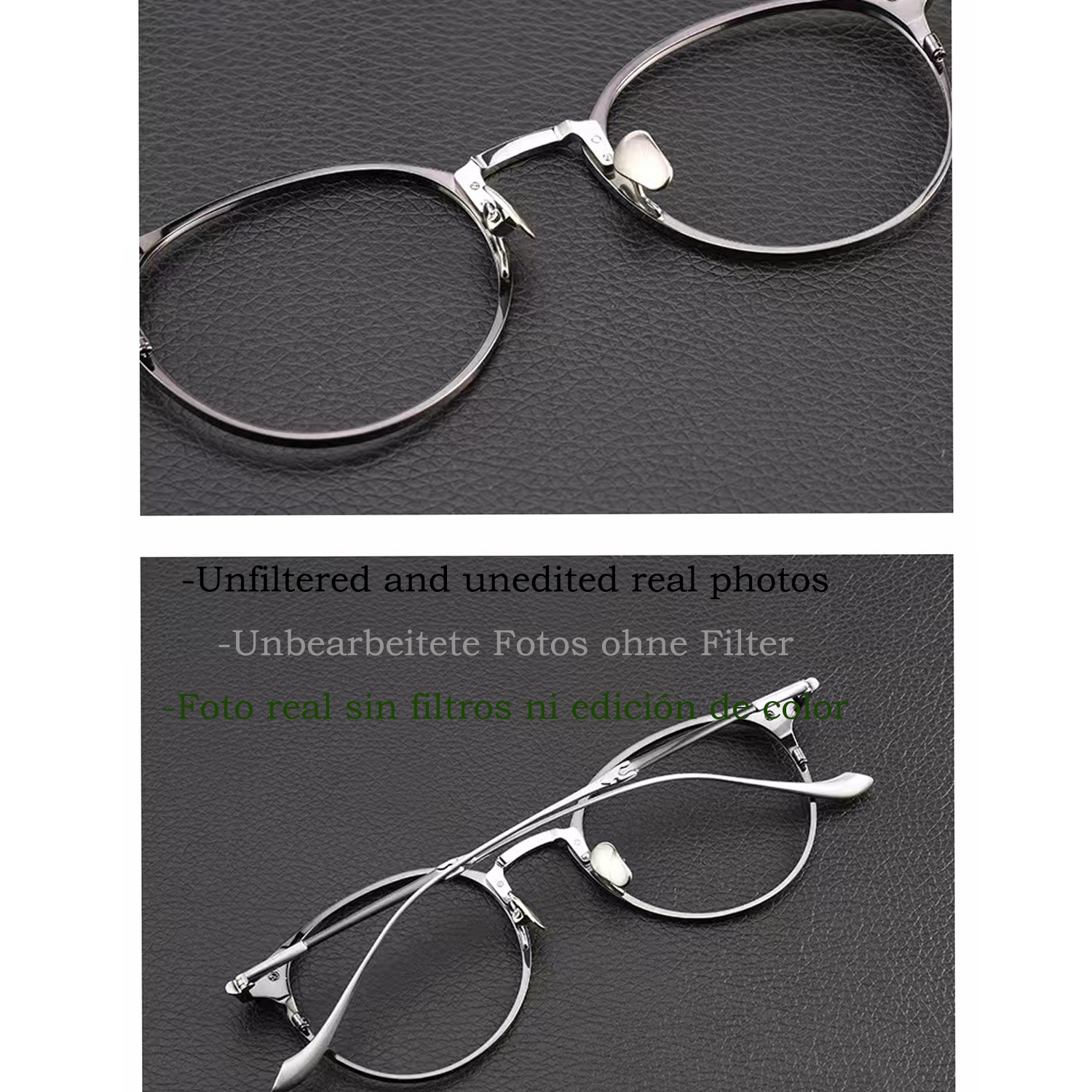 Vintage-Brille im Old-Money-Stil