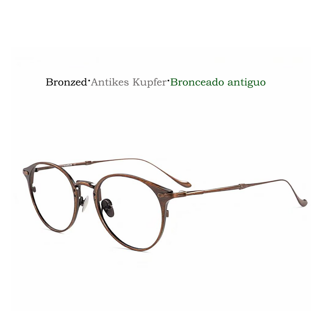 Vintage-Brille im Old-Money-Stil