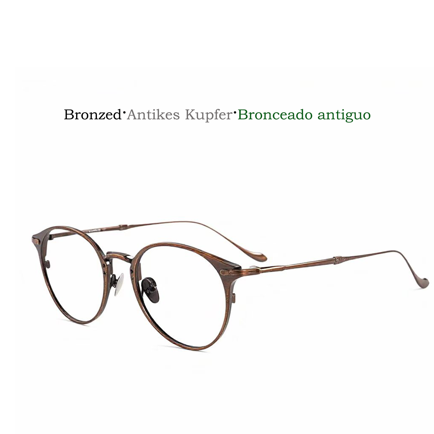 Vintage-Brille im Old-Money-Stil