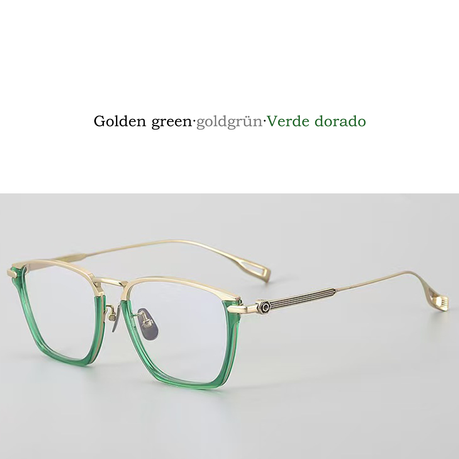 Vintage-Brille im Industrial Style