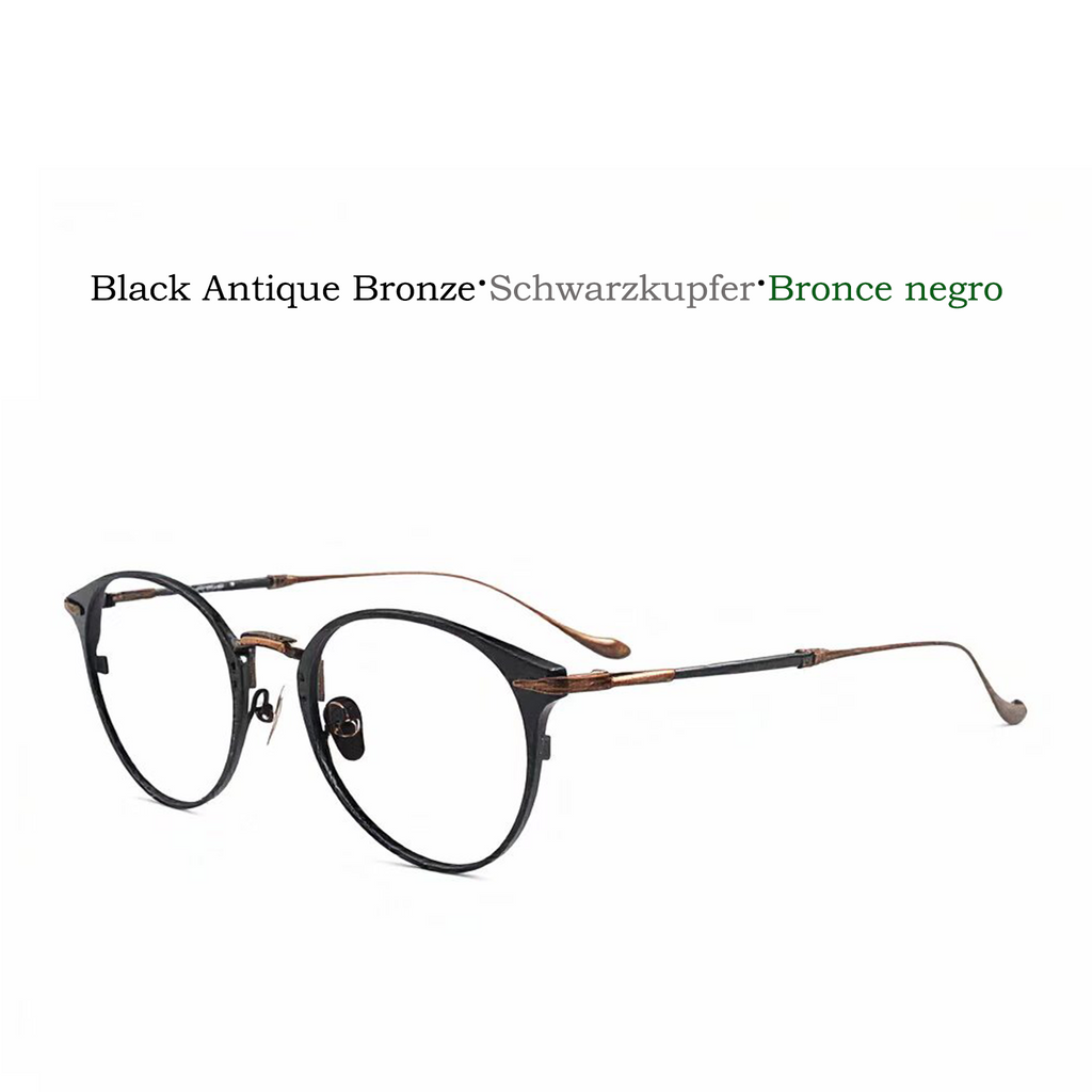 Vintage-Brille im Old-Money-Stil