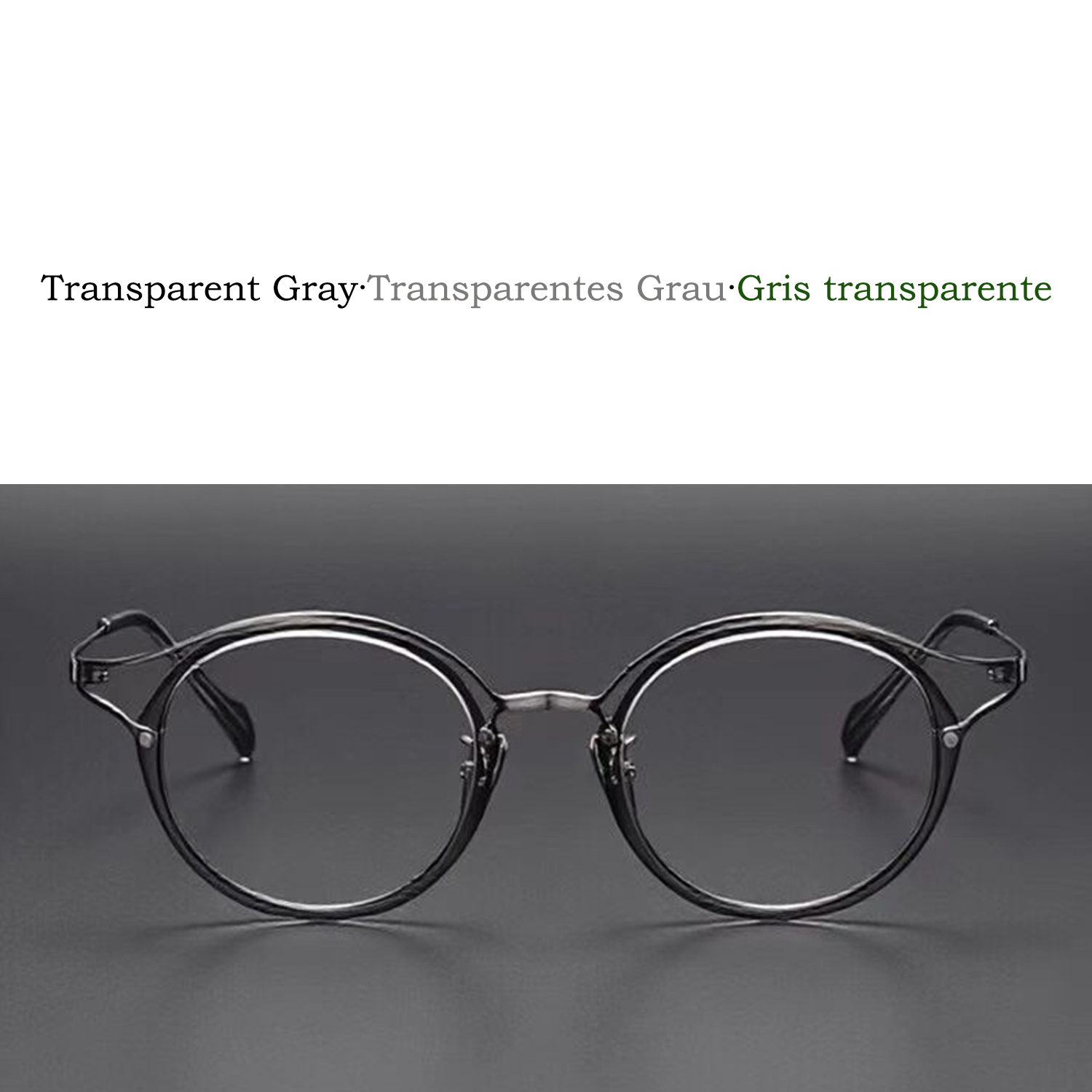 British-style vintage glasses