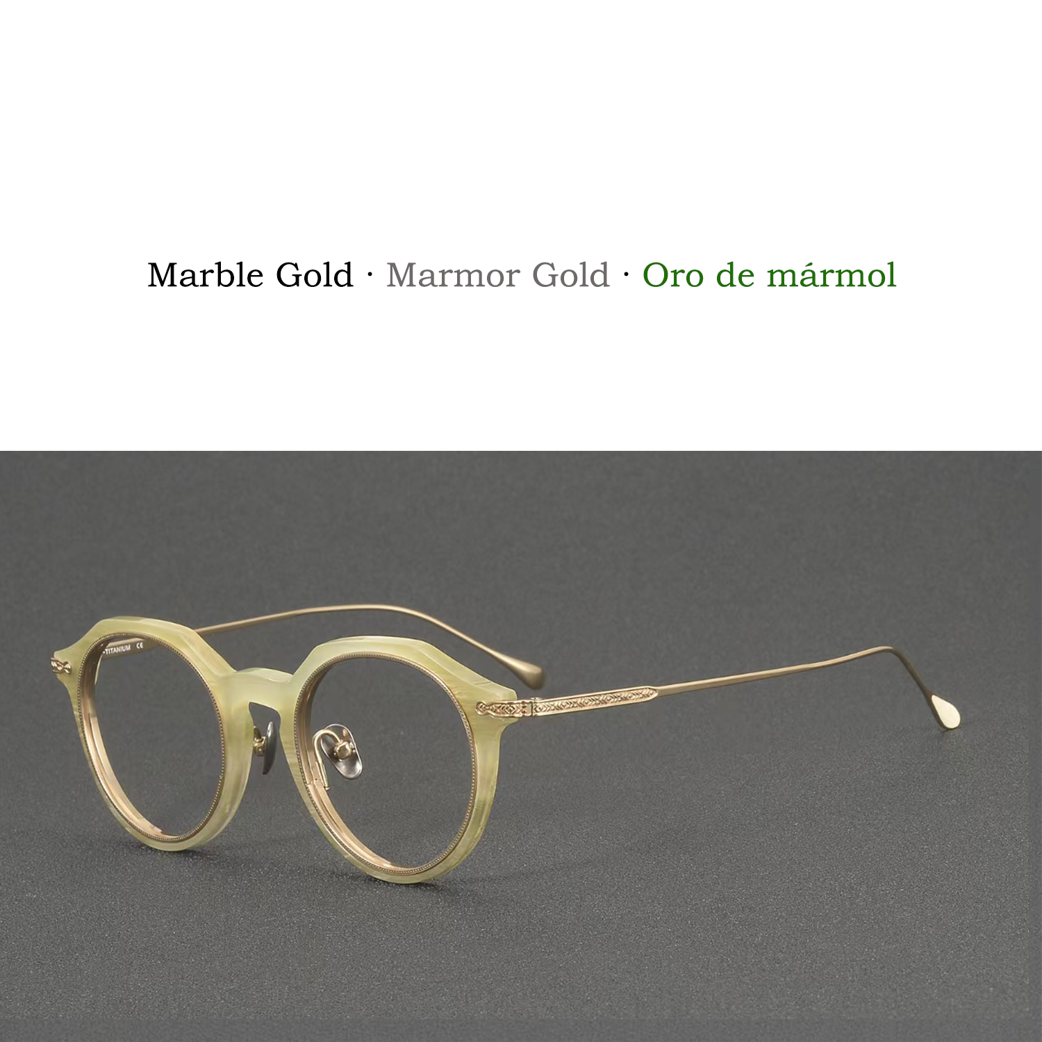 Gafas de estilo vintage de alta gama de gran éxito de ventas
