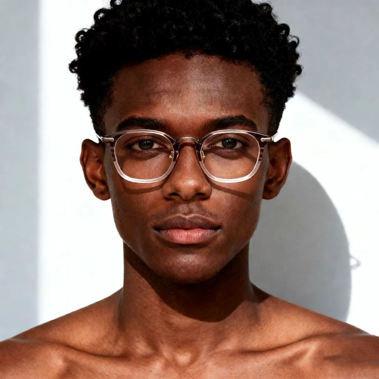 Solid Frame Glasses — Vintage Fashion Style