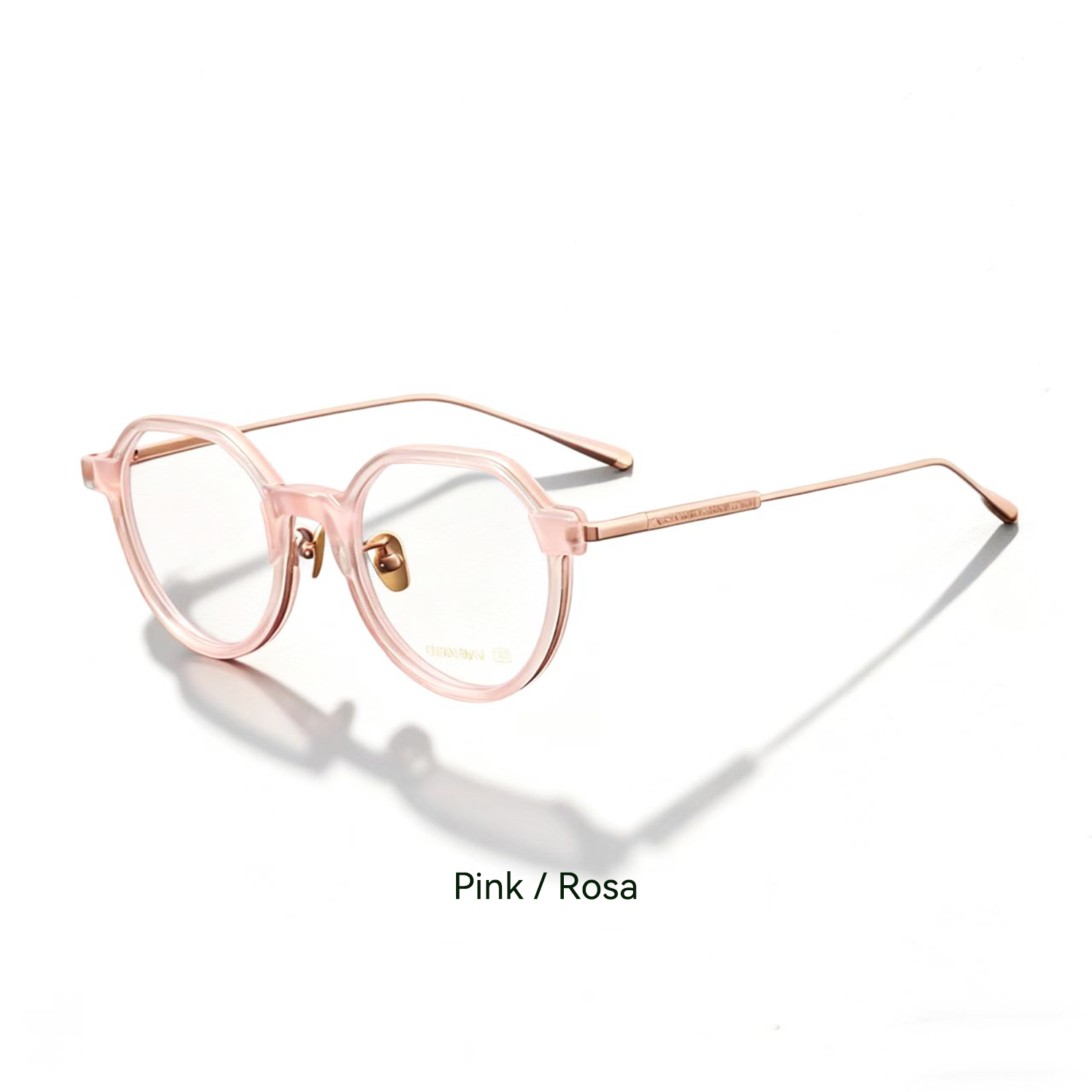 Gafas de lámina de titanio puro