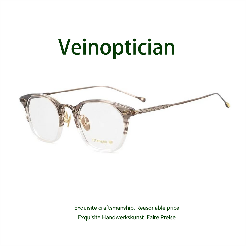 Brillen mit festem Rahmen – Vintage-Stil