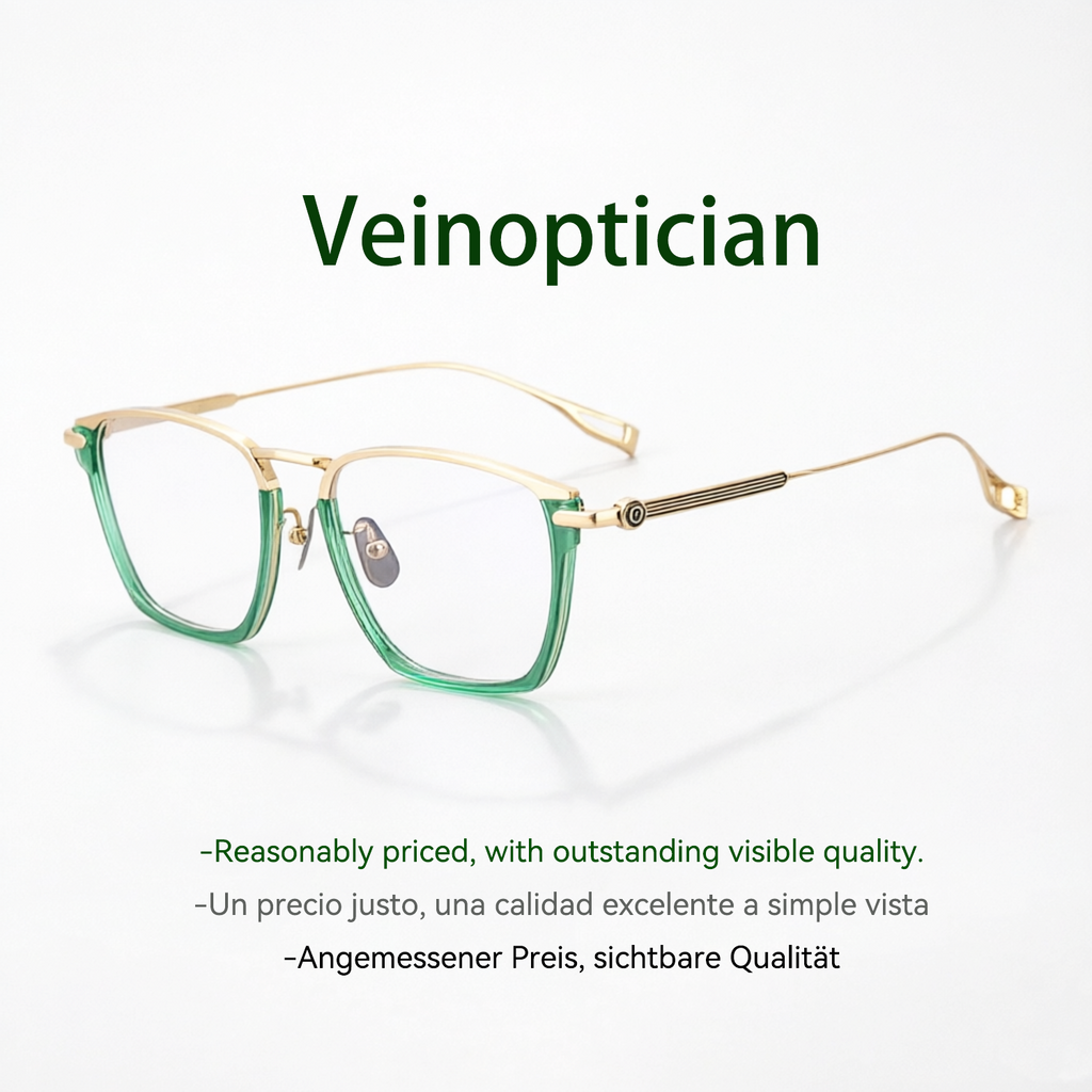 Vintage-Brille im Industrial Style