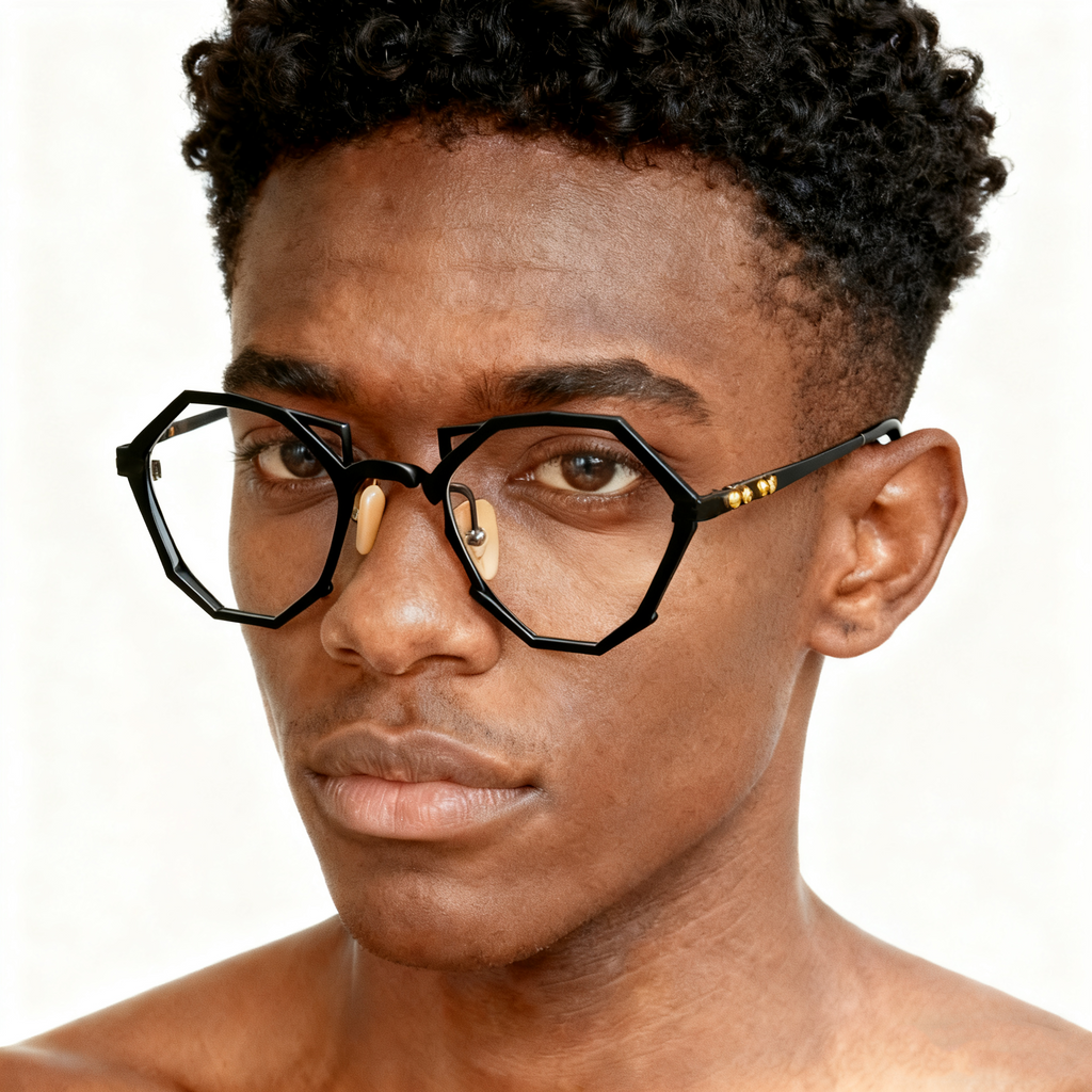 Titan-Metallfassungen im Retro-Stil (Unisex) – Ultraleichte Brillenfassungen