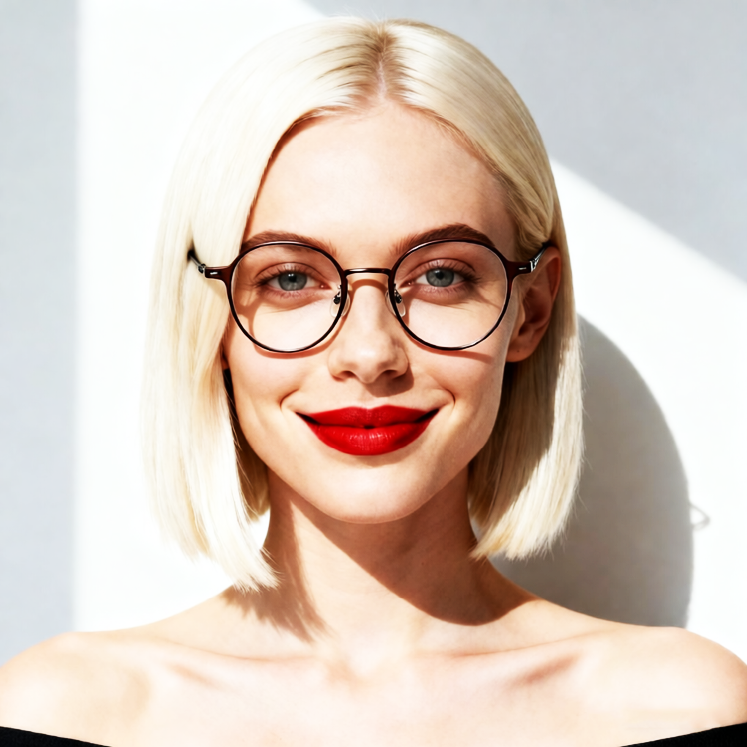 Gafas Retro de Titanio Puro Ultraligero