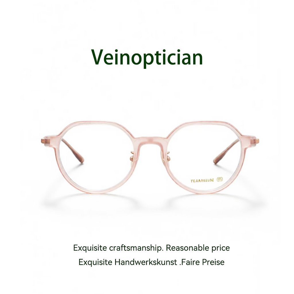 Gafas de lámina de titanio puro