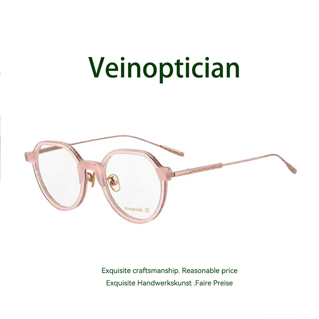 Gafas de lámina de titanio puro