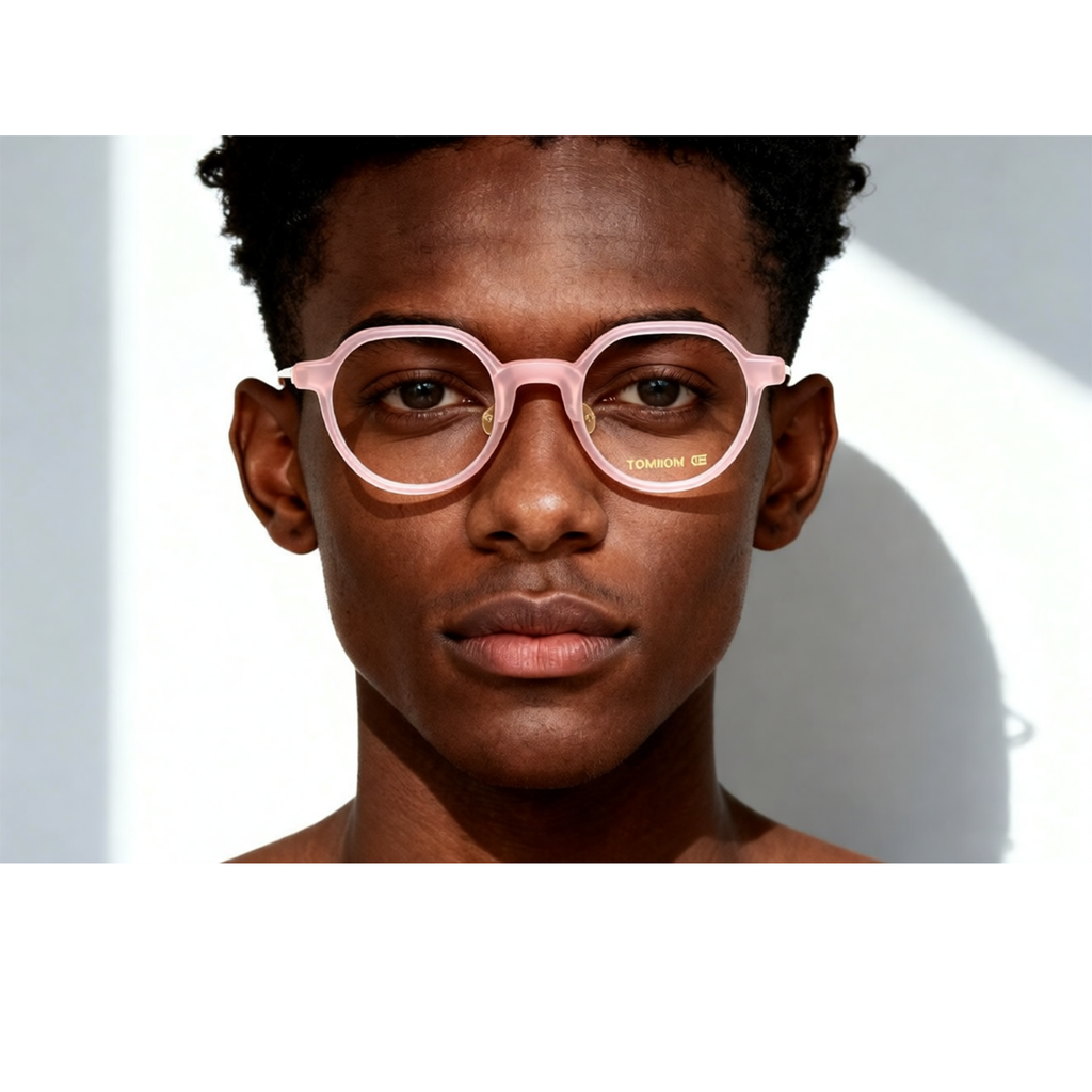 Gafas de lámina de titanio puro