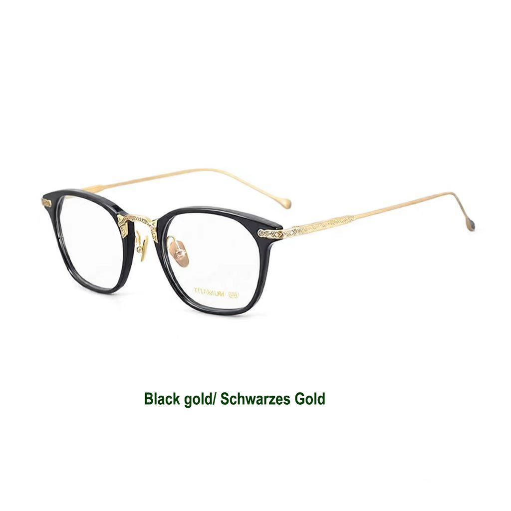 Brillen mit festem Rahmen – Vintage-Stil