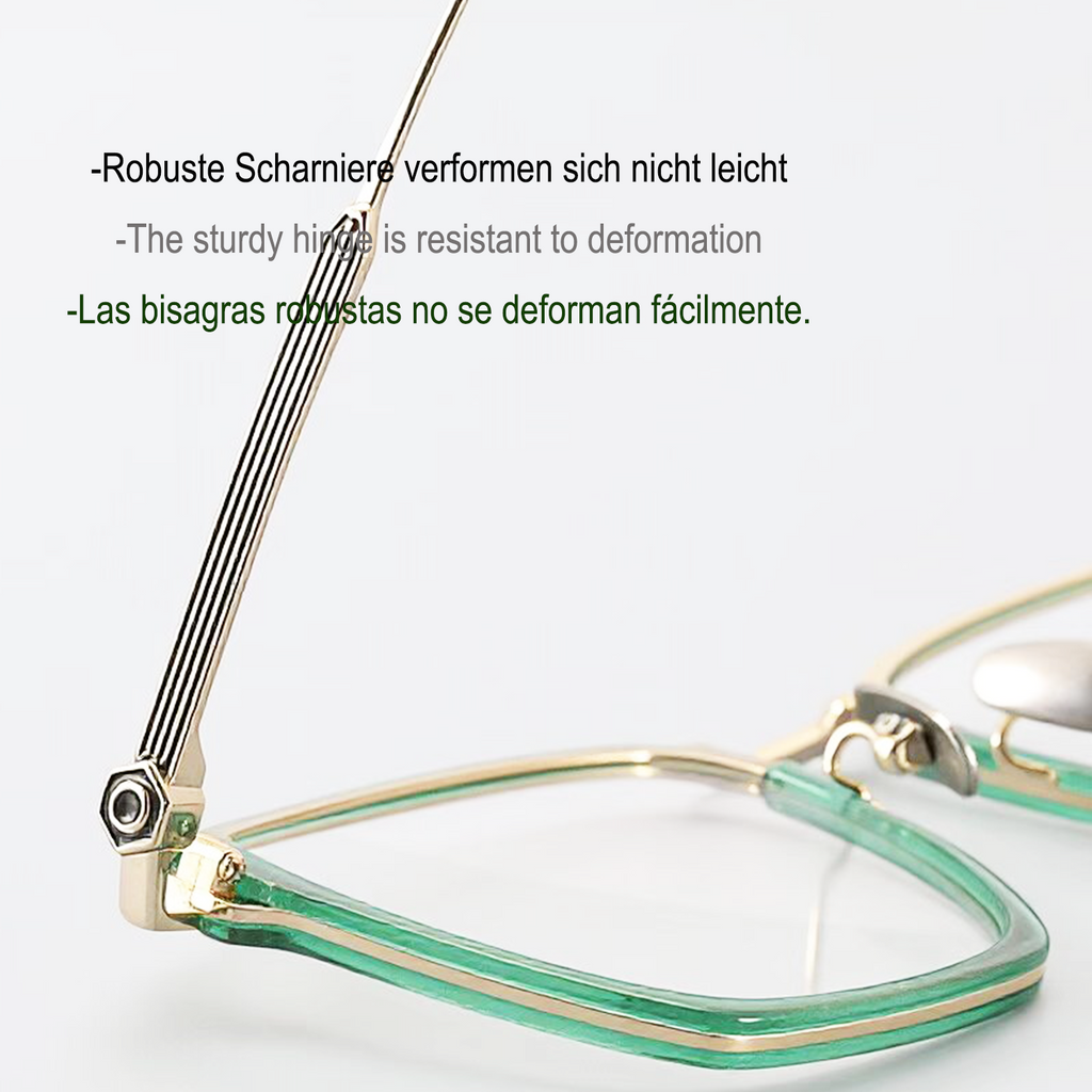 Vintage-Brille im Industrial Style