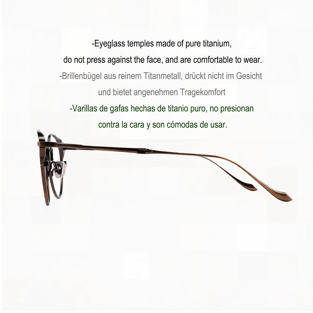 Vintage-Brille im Old-Money-Stil