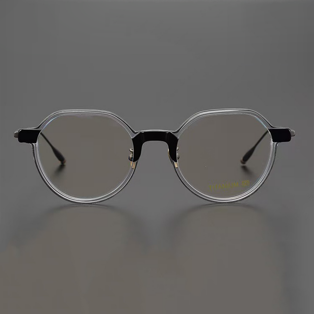 Gafas de lámina de titanio puro