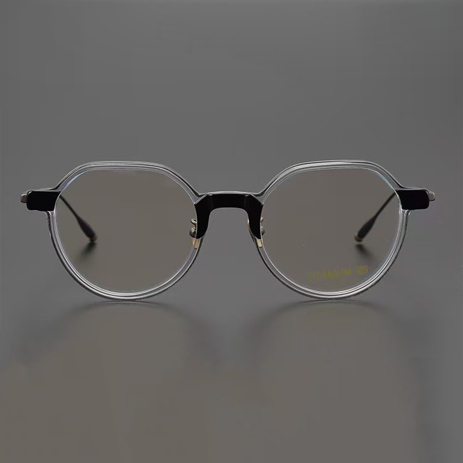Gafas de lámina de titanio puro
