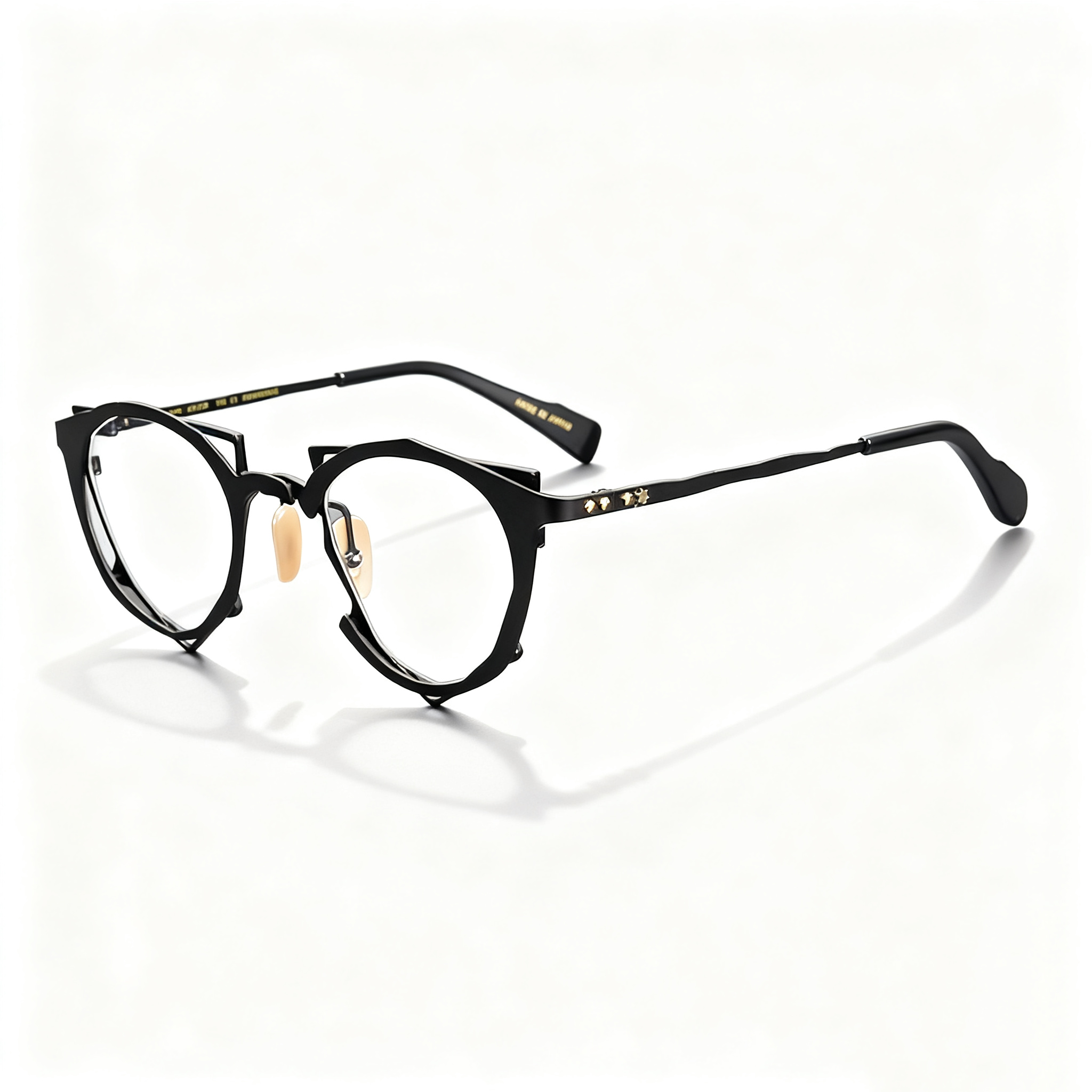 Titan-Metallfassungen im Retro-Stil (Unisex) – Ultraleichte Brillenfassungen