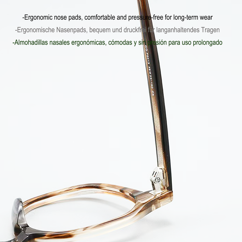 Acetate fiber board glasses