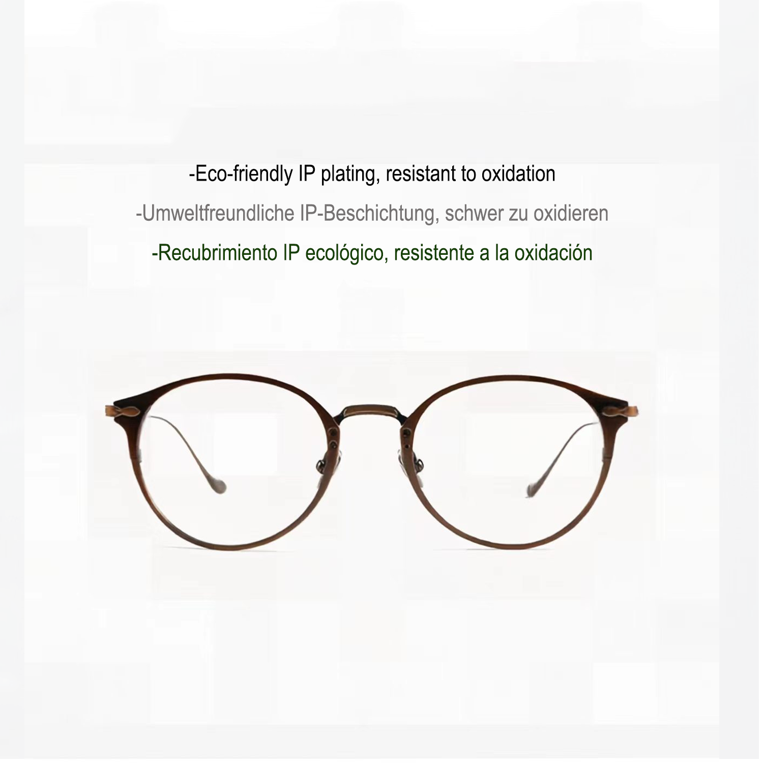 Vintage-Brille im Old-Money-Stil