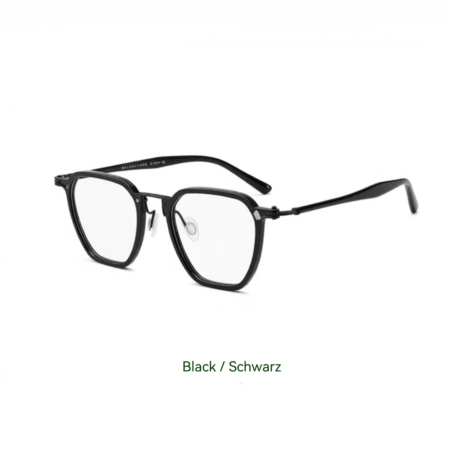 Modische Brille mit Titan-Metallrahmen