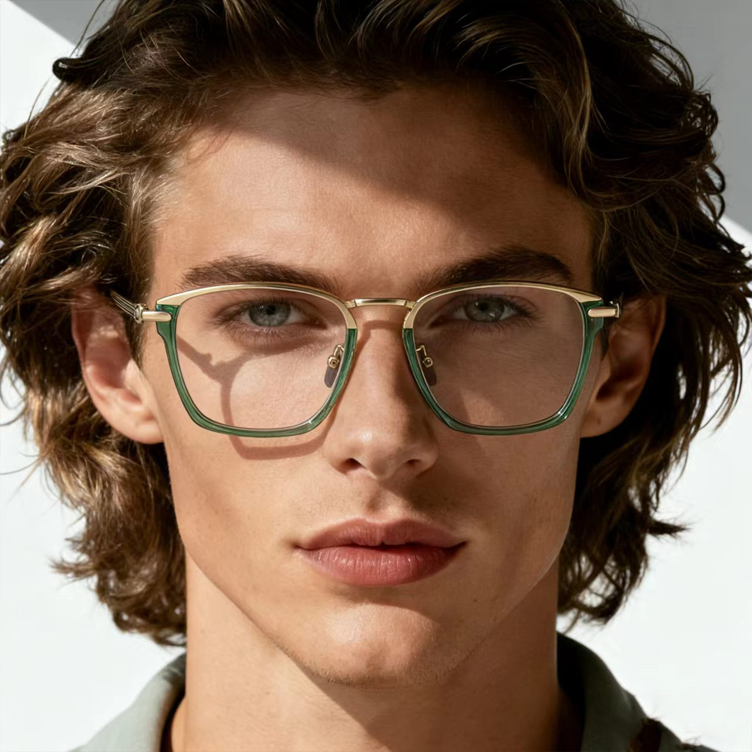Vintage-Brille im Industrial Style