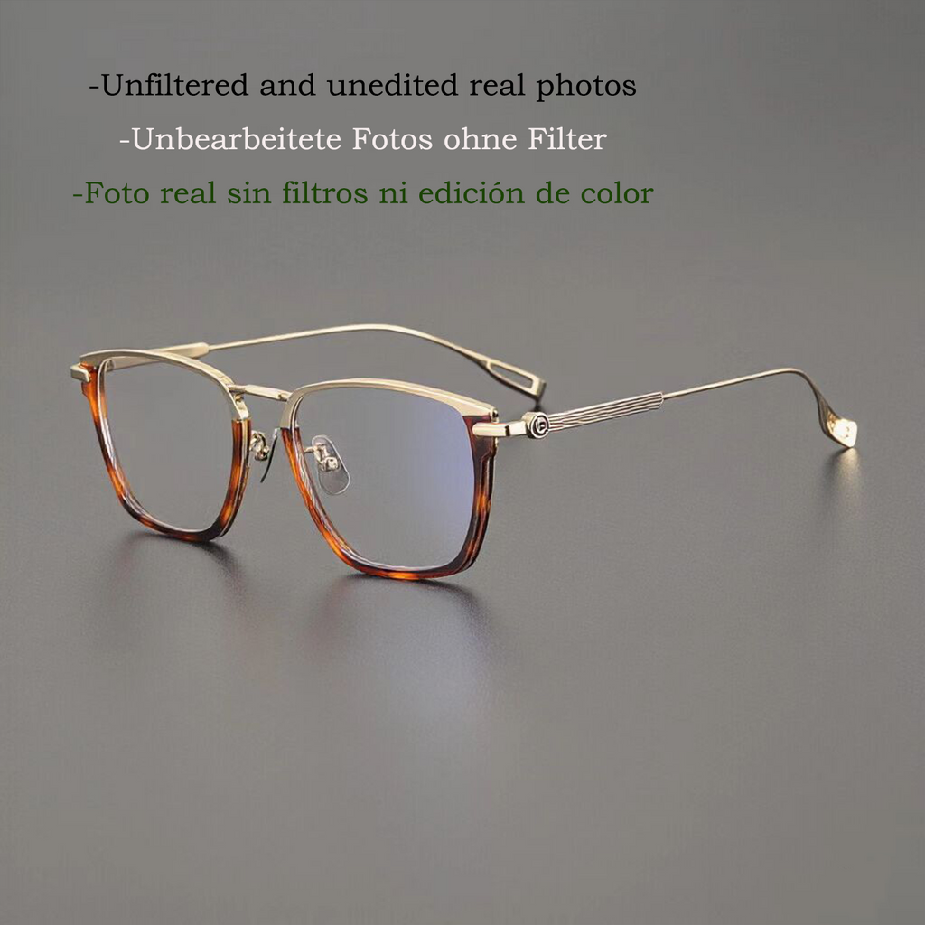 Vintage-Brille im Industrial Style