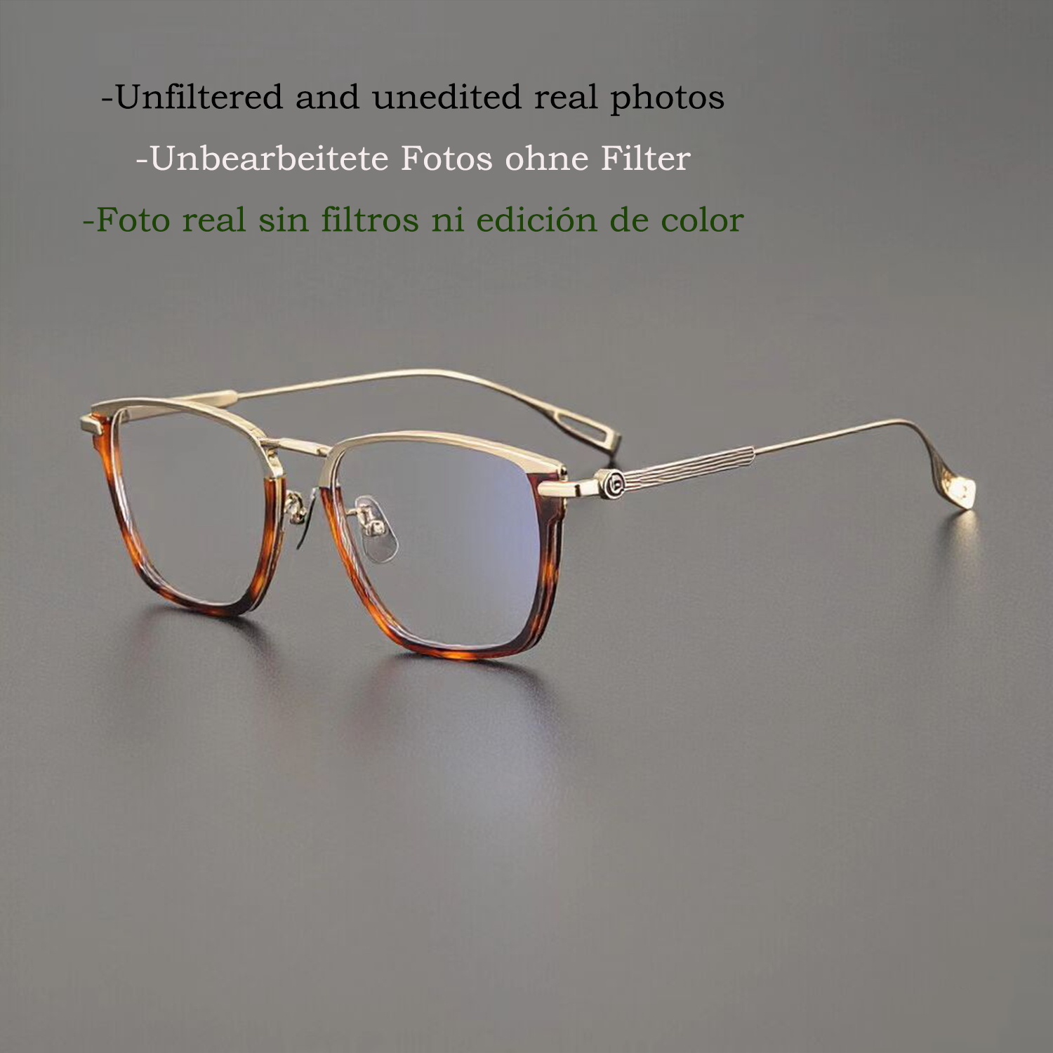 Vintage-Brille im Industrial Style