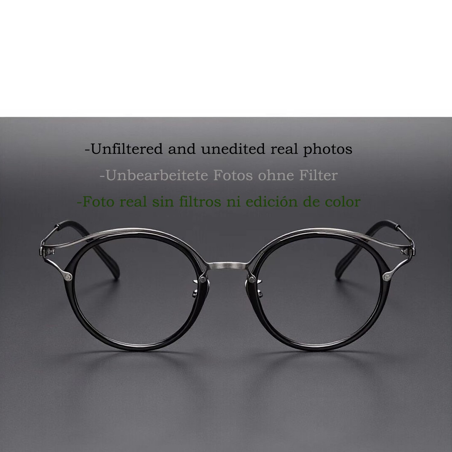British-style vintage glasses